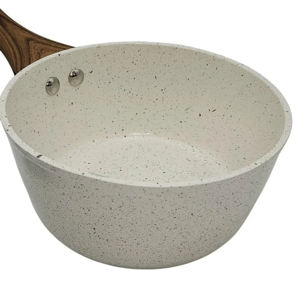 Masterclass Cookware Nonstick Ceramic Coating Saucepan With Lid 1.2QT 6.5